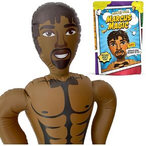 Inflatable Male Blow Up Doll Life Size with Bride Sash – Bachelorette Party Accessories & Decorations – Bachelorette Party Favors – Funny Novelty Gag Gifts for Celebrations - Marcus in Saudi Arabia