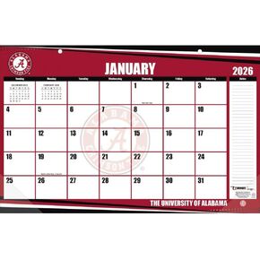 تقويم مكتب تيرنر سبورتس ألاباما قرمزي تايد 2026 مقاس 17 × 11 (26998901002) in Kuwait