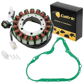 Caltric Stator and Gasket Compatible with Suzuki Lt-F500F Lt F500F Quadrunner 500 1998 1999 2000 2001 2002 in Kuwait