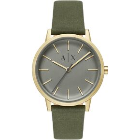 A|X Armani Exchange Three-Hand Gold-Tone Stainless Steel Watch and Bracelet Gift Set (Model: AX7144SET) in Saudi Arabia