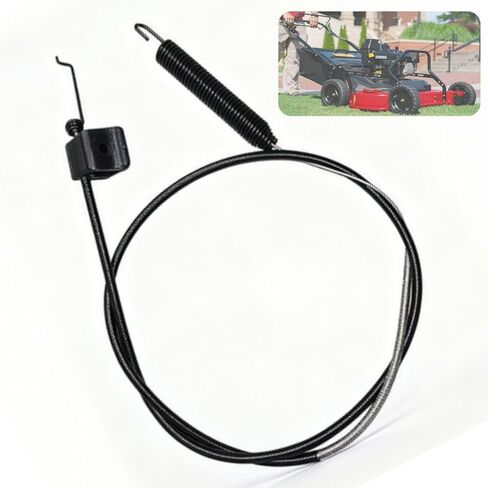 133-2622 جزازة دفع كابل الفرامل مناسبة لجزازات Toro Timemaster Turfmaster Exmark 30 بوصة، مناسبة لجزازة العشب التجارية 22210 ECS180CKA30000، استبدال 121-2310 1332622 in Saudi Arabia