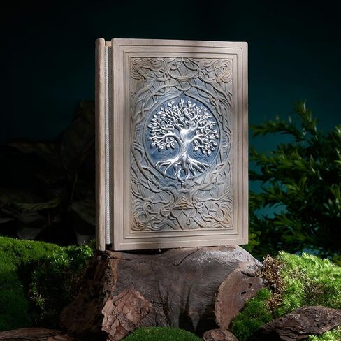 3D Embossed Tree of Life Notebook - Celtic Style Journal with Retro Mythology Design, Hardcover Blank Pages sketchbook (100 sheets/200 pages). Perfect for Writing & Drawing, Desktop Decoration, Ideal as Christmas Gift or Birthday Present,stocking stuffers in Kuwait
