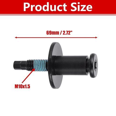 Rear Tailgate Striker Latch Lock Bolt Kit for Ford F150 1997-2014 for Ford F250 Super Duty 1999-2016 Tailgate Striker Lock Bolt Screw Part Number 1L3Z99404A42AA F65Z-99404A42-AD 2Pcs in Saudi Arabia