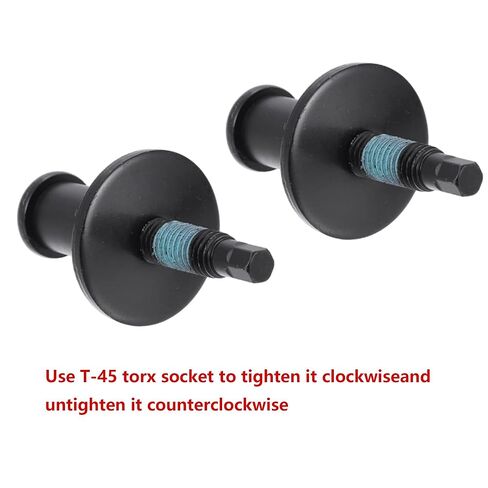 Rear Tailgate Striker Latch Lock Bolt Kit for Ford F150 1997-2014 for Ford F250 Super Duty 1999-2016 Tailgate Striker Lock Bolt Screw Part Number 1L3Z99404A42AA F65Z-99404A42-AD 2Pcs in Saudi Arabia