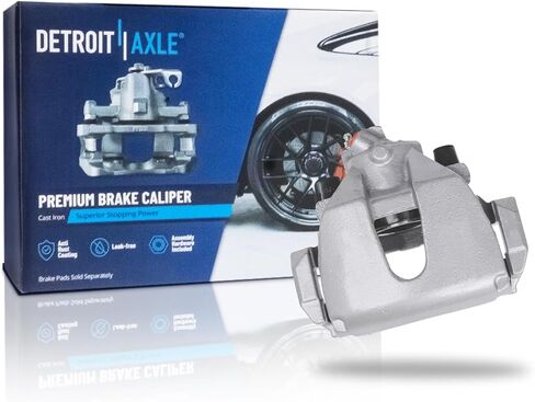 محور ديترويت - ماسك الفرامل الأمامي الأيمن لسيارة Ford 2017 C-Max 2013-2019 Escape، ماسك فرامل قرص جانبي للركاب مع استبدال الدعامة in Saudi Arabia