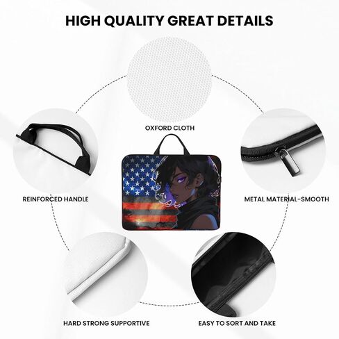 Custom Laptop Bag for Men Women Double Side Design,Personalized Hand Computer Protective Case Customized Gift Friends Lovers in Saudi Arabia
