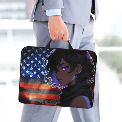 Custom Laptop Bag for Men Women Double Side Design,Personalized Hand Computer Protective Case Customized Gift Friends Lovers in Saudi Arabia