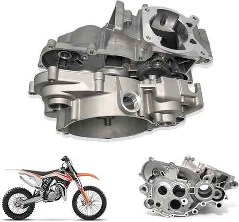 علبة المرافق، غطاء علبة المرافق مناسب لـ KTM مناسب لـ Husqvarna اليسار الأيمن علبة محرك علبة المرافق SX85 SX105 2003-2017 جزء الدراجة الترابية in Kuwait