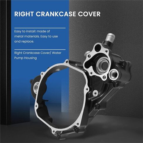 Crankcase,Crankcase Cover Fit for Honda 1988-1989 CR250R Right Crankcase Clutch Water Pump Housing 11340-KS7-831 11340KS7831 in Saudi Arabia