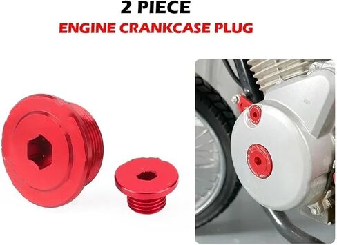 علبة المرافق، غطاء علبة المرافق مناسب لهوندا XR125L XR150L XR190L CRF125 F FB CRF150F CRF250F NXR CG 160 150 غطاء المحرك المسمار غطاء علبة المرافق المكونات in Kuwait