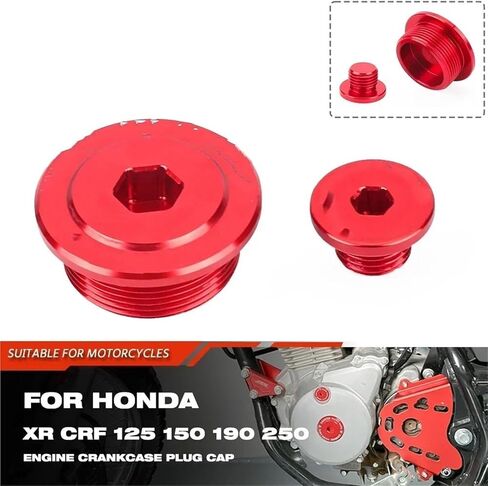 علبة المرافق، غطاء علبة المرافق مناسب لهوندا XR125L XR150L XR190L CRF125 F FB CRF150F CRF250F NXR CG 160 150 غطاء المحرك المسمار غطاء علبة المرافق المكونات in Kuwait