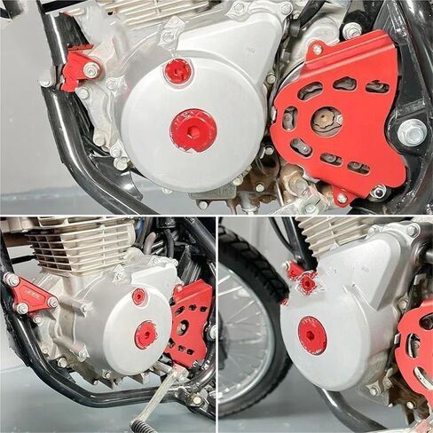 علبة المرافق، غطاء علبة المرافق مناسب لهوندا XR125L XR150L XR190L CRF125 F FB CRF150F CRF250F NXR CG 160 150 غطاء المحرك المسمار غطاء علبة المرافق المكونات in Kuwait