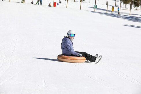 SPORTSSTUFF DOUBLE AMERISPORT Snow Tube Yellow, Dimensions inflated (71in x 43in) (78in x 49in) in Kuwait