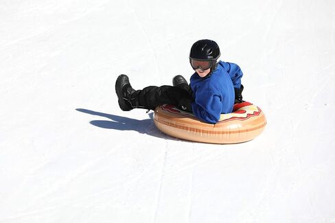 SPORTSSTUFF DOUBLE AMERISPORT Snow Tube Yellow, Dimensions inflated (71in x 43in) (78in x 49in) in Kuwait