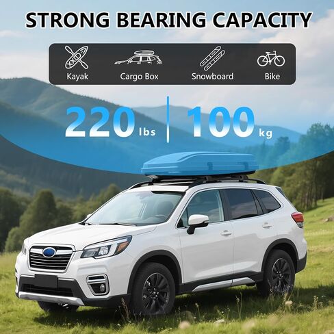 VZ4X4 Crossbars Roof Racks Replacement for 2016 2017 2018 2019 2020 2021 2022 Honda Pilot (Black) in Kuwait