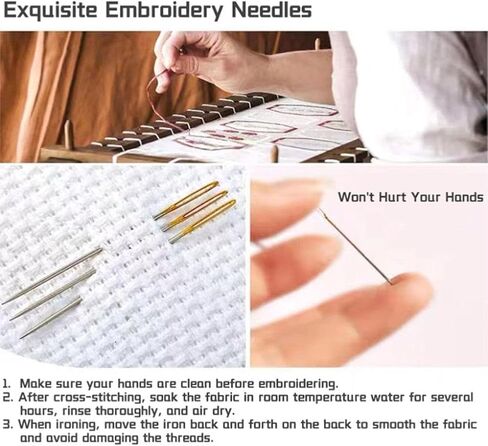 مجموعة غرز متقاطعة للذكرى السنوية الـ 250 - مجموعة أدوات التطريز DIY مع أنماط التطريز الوطنية للمبتدئين، هدية وطنية للأصدقاء وديكور جدار المنزل (النمط B) in Saudi Arabia