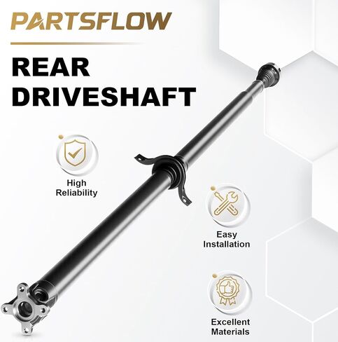 Partsflow Rear Driveshaft Assembly for 2004 2005 2006 2007 Sport Utility for Saturn Vue V6 3.5L AWD Automatic Trans 25775163 936-553 in Saudi Arabia