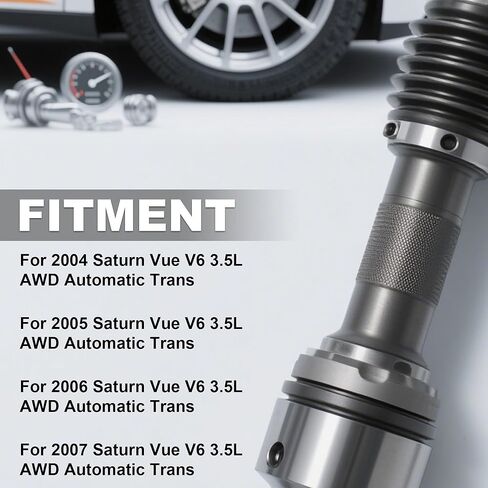 Partsflow Rear Driveshaft Assembly for 2004 2005 2006 2007 Sport Utility for Saturn Vue V6 3.5L AWD Automatic Trans 25775163 936-553 in Saudi Arabia
