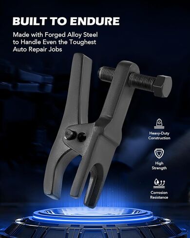 Orion Motor Tech 5-in-1 Ball Joint Separator, Pitman Arm Puller, Tie Rod End Tool Set for Front End Service, Splitter Removal Kit (BS06) in Kuwait