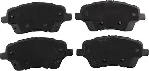 Front and Rear Brake Pad Set Ceramic Hardware Compatible with 2014-2019 Ford Fiesta in Saudi Arabia
