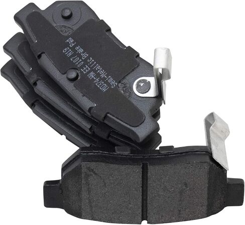 Front and Rear Brake Pad Set Semi Metallic Hardware Compatible with 1999-2000 Honda Civic in Saudi Arabia