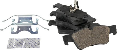 Front and Rear Brake Pad Set Ceramic Hardware Compatible with 2007-2010 Mercedes-Benz CL550 CL600 2007-2013 S550 S600 2012-2013 S350 2010-2013 S400 2009-2012 SL550 in Saudi Arabia