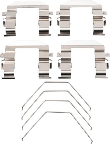 Front and Rear Brake Pad Set Ceramic Hardware Compatible with 2018-2020 Hyundai Elantra GT 2016-2019 Sonata 2016-2020 Kia Optima 2017-2018 Soul 2018-2019 Soul EV in Saudi Arabia
