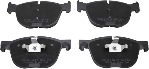 Front and Rear Brake Pad Set Ceramic Hardware Compatible with 2007-2010 BMW X5 2008-2009 X6 in Saudi Arabia