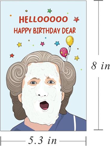 Golden And Girls Birthday Card, Best Friend Bday Card, Funny Birthday Card for Mom Grandma, Getting Older Birthday Card for Her in Kuwait