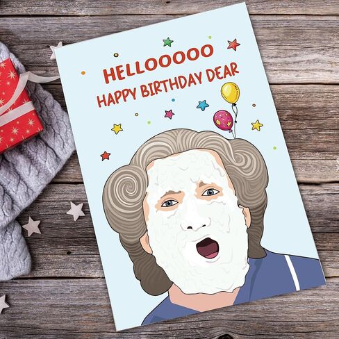 Golden And Girls Birthday Card, Best Friend Bday Card, Funny Birthday Card for Mom Grandma, Getting Older Birthday Card for Her in Kuwait
