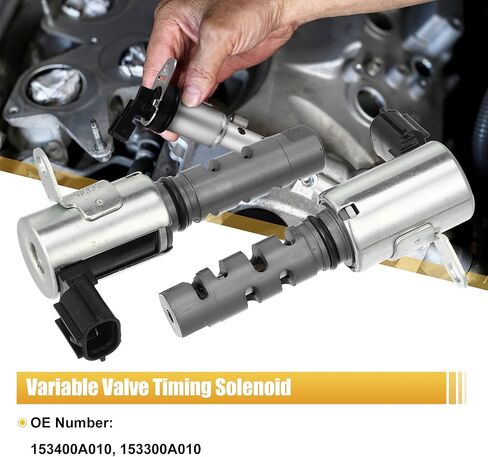 X AUTOHAUX 1 زوج محرك متغير التوقيت صمام التحكم في الزيت الملف اللولبي 153400A010 153300A010 لكزس RX300 1999-2003 لكزس RX330 2004-2006 in Saudi Arabia