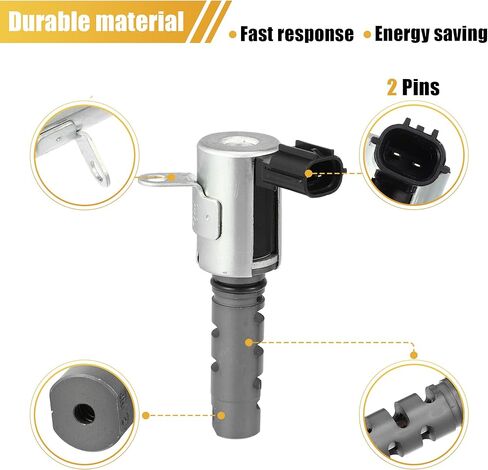 X AUTOHAUX 1 زوج محرك متغير التوقيت صمام التحكم في الزيت الملف اللولبي 153400A010 153300A010 لكزس RX300 1999-2003 لكزس RX330 2004-2006 in Saudi Arabia