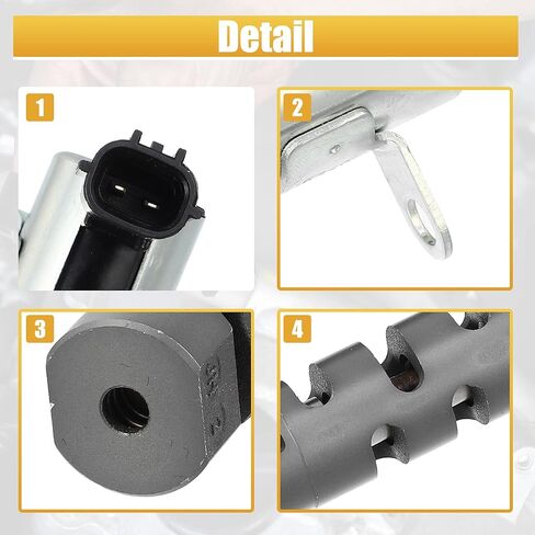 X AUTOHAUX 1 زوج محرك متغير التوقيت صمام التحكم في الزيت الملف اللولبي 153400A010 153300A010 لكزس RX300 1999-2003 لكزس RX330 2004-2006 in Saudi Arabia
