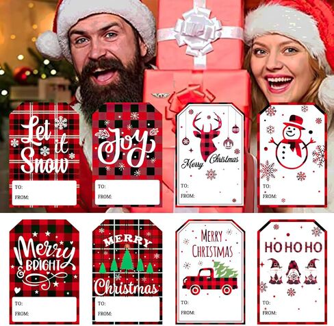 500 Pcs Christmas Thank You Stickers Roll - 2.36 x 1.57 Inch Holiday Decorative Labels for Gift Wrapping, Handmade Crafts, Party Favors, Packaging Seals in Saudi Arabia