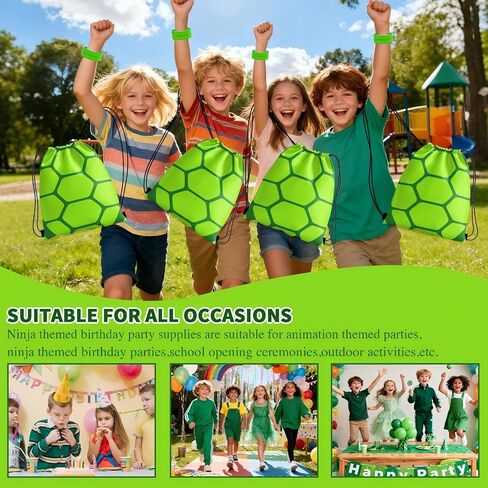 Pixel Theme Party Favors, Miner Game Theme Birthday Party Decorations Supplies for Kids, Include Drawstring Bags Notebook Silicone Bracelet Highlighter in Saudi Arabia