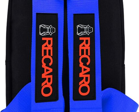 حقيبة ظهر New Bride Racing مع أحزمة كتف لحزام السباق من RECARO باللون الأزرق in Saudi Arabia
