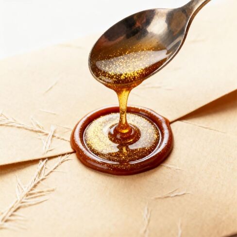 YGHM Made with Love Wax Seal Stamp Kit - Natural Rosewood Handle | Vintage Style for Wedding Invitations, Envelopes, Gift Sealing & Wine Packaging in Saudi Arabia