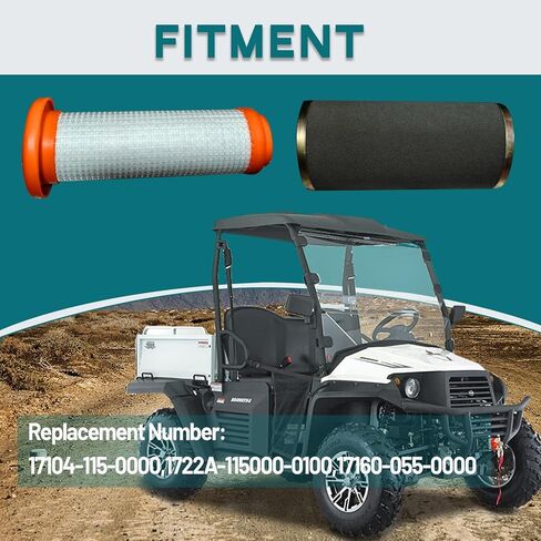 فلتر هواء Hisun، فلتر هواء Axis 500 متوافق مع Hisun 500 700 UTV، Axis 500 700، Coleman UT500، Massimo msu500 700، Cub Cadet Challenger 500 in Saudi Arabia