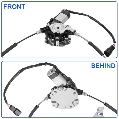 Obaee 748-172 Front Left Driver Side Power Window Lift Regulator & Motor Assembly Compatible with Chevy Impala 2006-2013 & Chevrolet Impala Limited 2014-2015 Replace OE 10338555 in Kuwait