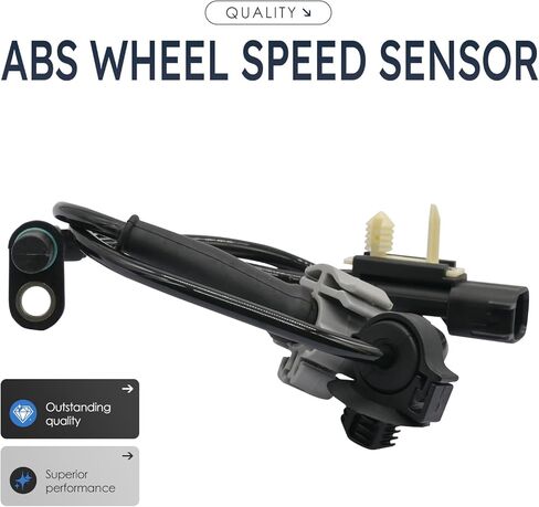 2Pcs Front Left and Right Rear Abs Wheel Speed Sensor for Cheyenne Escalade Esv Sierra Silverado Suburban Yukon XL 1500 2500 3500 Tahoe 20971873 Automatic Transmission 6 Speed in Saudi Arabia