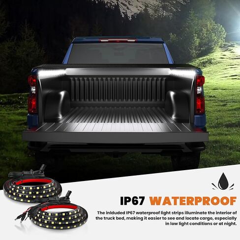 Soft Quad Tonneau Cover Truck Bed Compatible for 2014-2025 Toyota Tundra 5.5ft Bed (incl Utility Track System w/LED Light Strip in Saudi Arabia