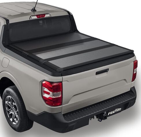 Soft Roll-Up Tonneau Cover Truck Bed for 2022-2025 Ford Maverick 4' 6" Bed (54.4") in Saudi Arabia