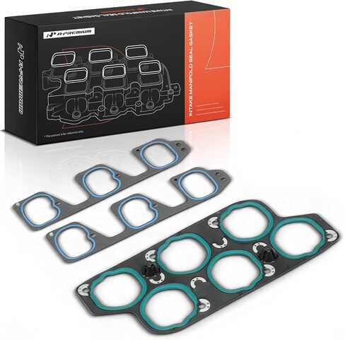 A-Premium 3PCS Lower and Upper Engine Manifold Seal Gasket Set Compatible with Chevrolet Equinox, Malibu & Buick LaCrosse, Allure, Rendezvous & Cadillac SRX, CTS, STS & Saab & Saturn & Suzuki in Saudi Arabia