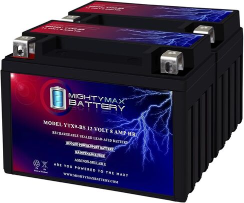 Mighty Max Battery YTX9-BS SLA Replacement Battery Compatible with BMW 310 G310R, GS 16-19 in Saudi Arabia