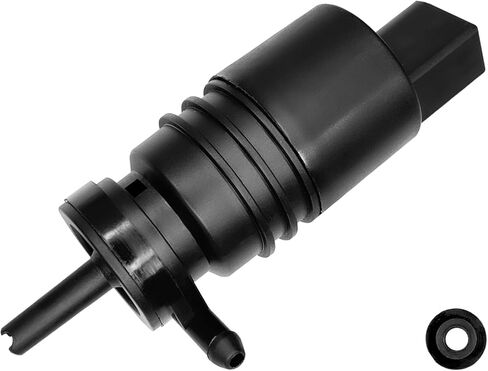 Windshield Washer Pump Windshield Wiper Pump Compatible with Chevy Chrysler Audi BMW Wiper Washer Fluid Pumps Replacement OEM#67128362154, 67128377612 Wiper Washers Motor with Grommet in Saudi Arabia