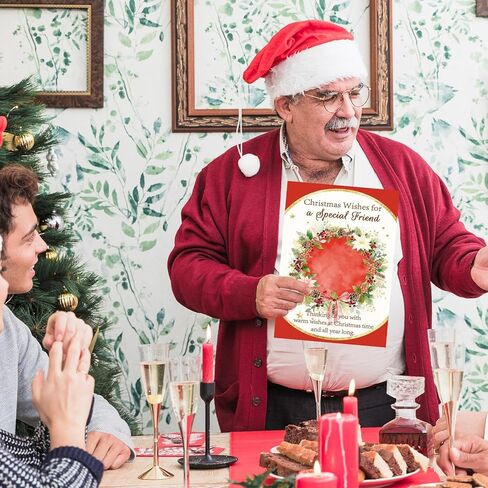 زوجة رومانسية بطاقات عيد الميلاد هدايا من الزوج، بطاقة عيد ميلاد سعيد للزوجة، هدايا عيد الميلاد للنساء لها in Kuwait
