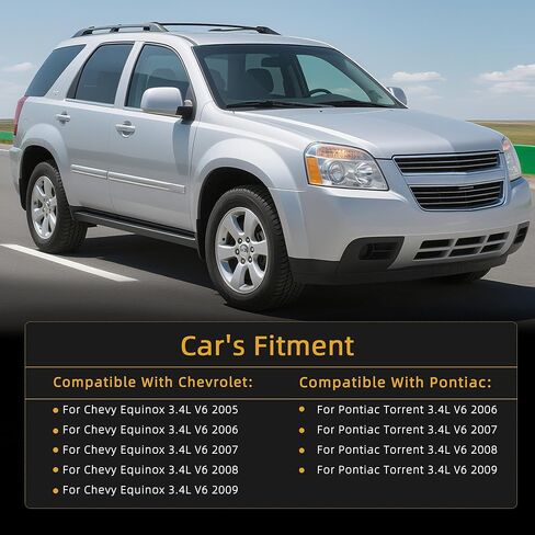 مجموعة حشية رأس كاملة مع مسمار، مجموعة حشية رأس أسطوانة المحرك، متوافقة مع Chevy Equinox 2005-2009، لبونتياك تورنت 2006-2009، ES72892 HS9071PT-3، 3.4L V6 OHV، VIN F in Kuwait