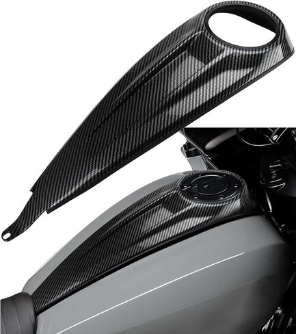 Fuel Tank Cover - PSLER Low Profile Fuel Tank Console Kit Cover Compatible with Touring Road Glide Street Glide 2023-2025, Carbon Fiber in Saudi Arabia