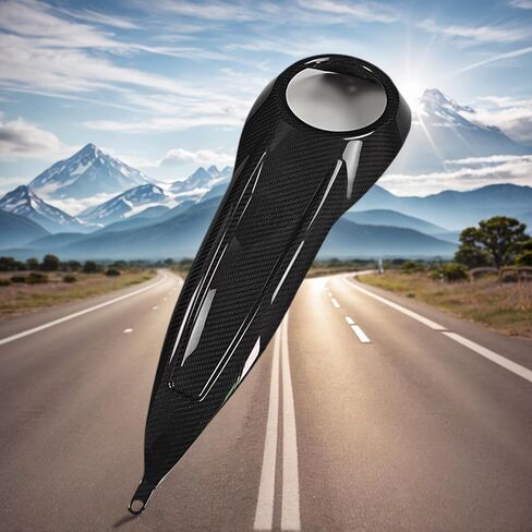 Fuel Tank Cover - PSLER Low Profile Fuel Tank Console Kit Cover Compatible with Touring Road Glide Street Glide 2023-2025, Carbon Fiber in Saudi Arabia