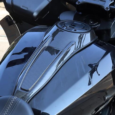 Fuel Tank Cover - PSLER Low Profile Fuel Tank Console Kit Cover Compatible with Touring Road Glide Street Glide 2023-2025, Carbon Fiber in Saudi Arabia